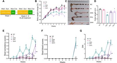 Huang Lian Jie Du decoction attenuated colitis via suppressing the macrophage Csf1r/Src pathway and modulating gut microbiota